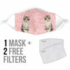 American Curl Cat Print Face Mask