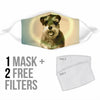 Schnauzer Print Face Mask- Limited Edition