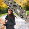 Boxer Dog Pattern Print Umbrellas