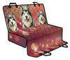 Cute Alaskan Malamute Print Pet Seat Covers