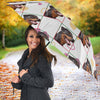 Rottweiler Dog Patterns Print Umbrellas