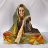 Cute Sussex Spaniel Print Hooded Blanket