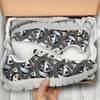 Alaskan Malamute Dog Print Sneakers