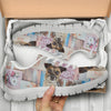 Cute Jack Chi Dog Print Running Shoes