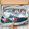 Oranda Fish On Blue Print Running Shoes