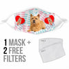 Norwich Terrier Print Face Mask
