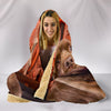 Cute Sussex Spaniel Print Hooded Blanket