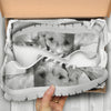 Wire Fox Terrier On White Print Running Shoes