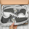 Siberian Husky Dog Print Sneakers