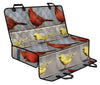 Cardinal Bird Print Pet Seat Covers