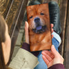 Chow Chow Dog Print Women's Leather Wallet