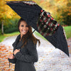 American Skull Print Umbrellas