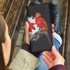 Cute Parrot Print Women's Leather Wallet