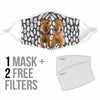 Welsh Terrier Print Face Mask