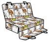 Bulldog Collage Print Pet Seat Covers