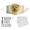 Norfolk Terrier Print Face Mask