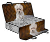 Lovely Maltese Print Pet Seat Covers