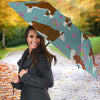 Hereford cattle (Cow) Patterns Print Umbrellas