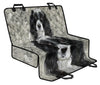 English Springer Spaniel B&W Print Pet Seat Covers