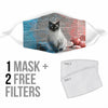 Birman Colorful Print Face Mask