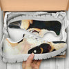 Cute Mastador Dog Print Sneakers