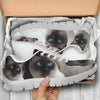 Siamese Cat Print Running Shoes