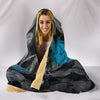 Amazing Anglo Arabian Print Hooded Blanket