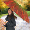 Colorful Leafs Print Umbrellas