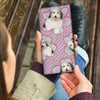 Coton de Tulear Dog Print Women's Leather Wallet