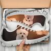 Cute Maltese Dog Print Running Shoes