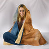 Finnish Spitz Print Hooded Blanket