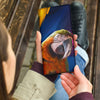 Catalina Macaw Print Women's Leather Wallet