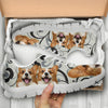 Lovely Pembroke Welsh Corgi Print Running Shoes