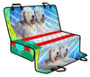 Cute Old English Sheepdog Print Pet Seat Covers