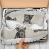 Cute American Pit Bull Terrier Print Running Shoes