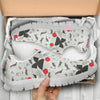 Siberian Husky Patterns Print Sneakers