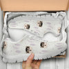 Pomsky Dog Patterns  Print Sneakers