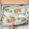 Floral Butterfly Print Sneakers