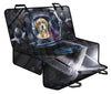 Golden Retriever In Spaceship Print Pet Seat Covers