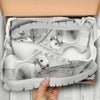 Bedlington Terrier Print Running Shoes