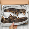 Lykoi Cat On Brown Print Running Shoes