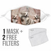 Welsh Corgi Print Face Mask