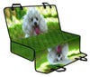 Cute Poodle Dog Print Pet Seat Covers