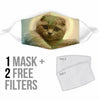 Scottish Fold Cat Print Face Mask