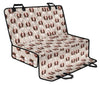 Cute Brittany Dog Pattern Print Pet Seat Cover