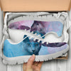 Nebelung Cat On Colorful Print Running Shoes