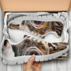 Neapolitan Mastiff Dog Print Running Shoes
