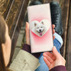 Samoyed Dog Print Women's Leather Wallet