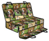 Beagle Collage Print Pet Seat Covers