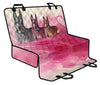 Lovely Belgian Malinois On Pink Print Pet Seat Covers